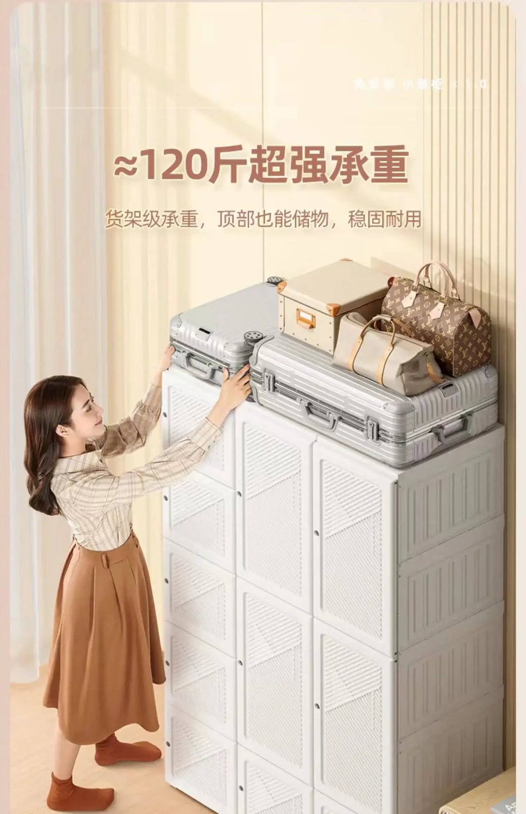 Storage Organizer Closet Bedroom Cube Clothes Free Shipping Cupboard Partitions Wardrobe Portable Guarda Roupa Home Furniture