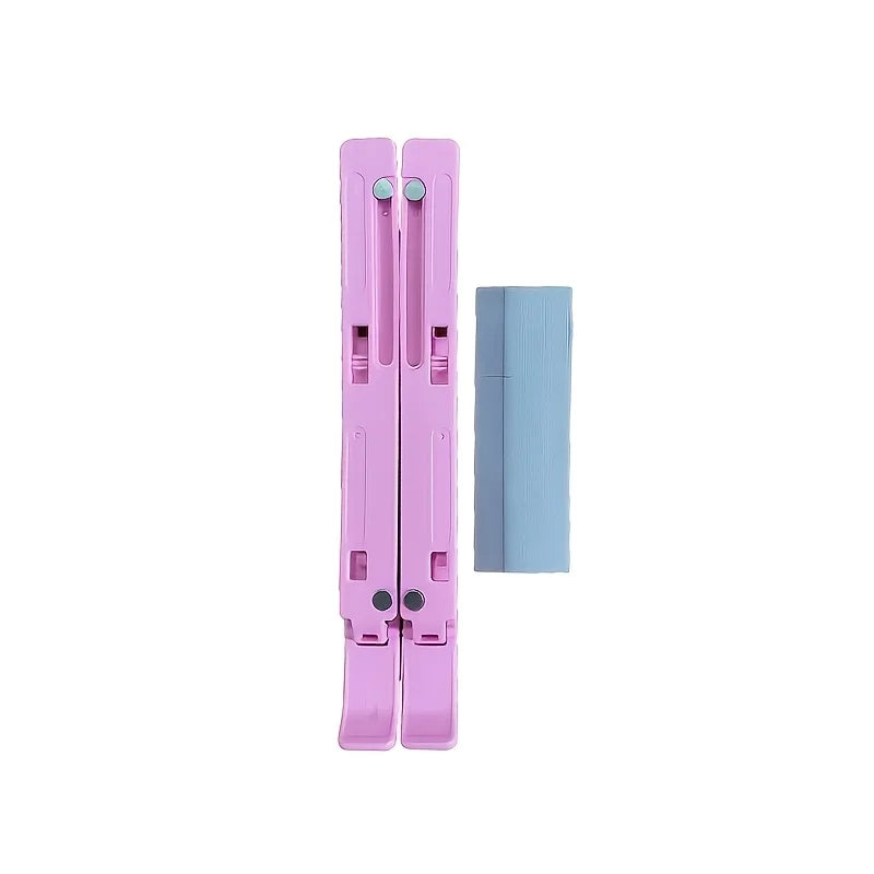 Portable Laptop Stand  Foldable ABS Material, Adjustable Desktop Height, Heat Dissipation, Laptop Stand, Storage Rack laptop arm