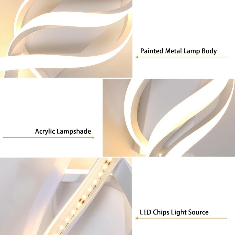 Modern LED Wall Light Interior Lighting Fixture For Bedroom Living Room Hallway Staircase Home Decor Led Lustre Wall Sconces