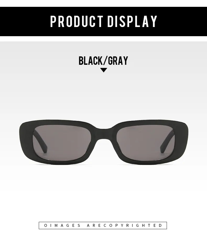 Square Sunglasses Women Rectangle Luxury Brand Designer Sun Glasses For Female Gradient Clear Small Lens Unisex Oculos De Sol