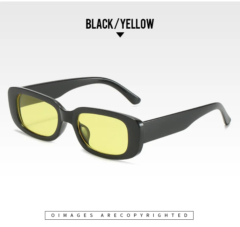 Square Sunglasses Women Rectangle Luxury Brand Designer Sun Glasses For Female Gradient Clear Small Lens Unisex Oculos De Sol