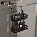 Shower Caddy Hanging 2 Tier Over Door Shower Shelf Bathroom Storage Rack No Drill for Shampoo and Razor Soap Bathroom Storage