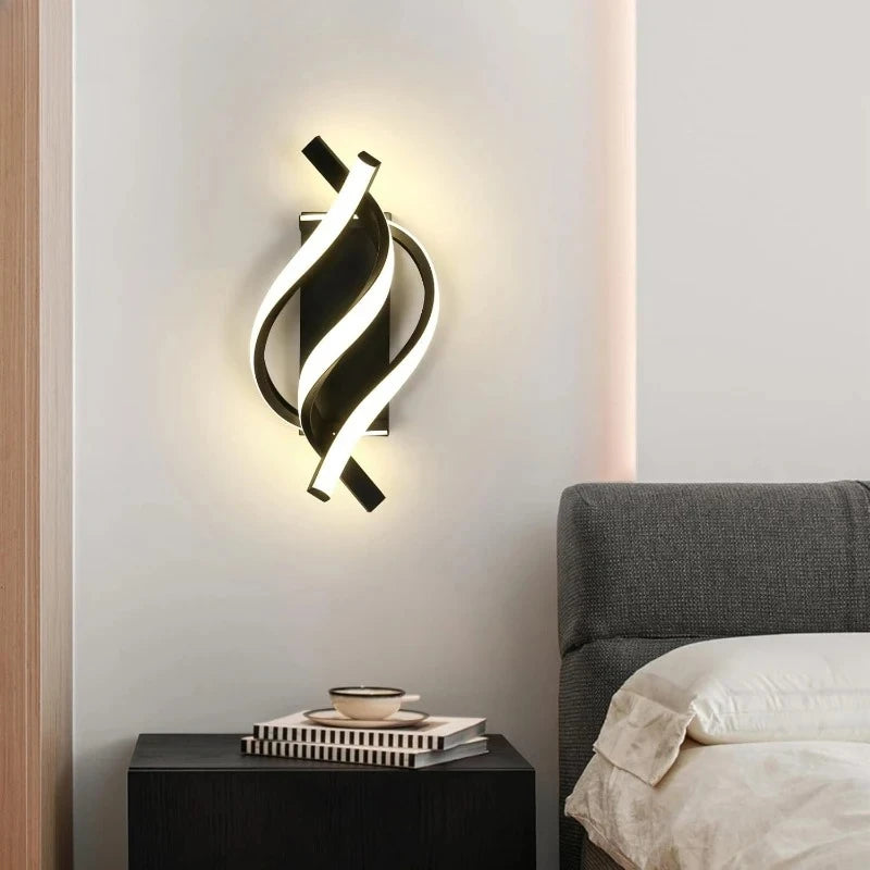 Modern LED Wall Light Interior Lighting Fixture For Bedroom Living Room Hallway Staircase Home Decor Led Lustre Wall Sconces
