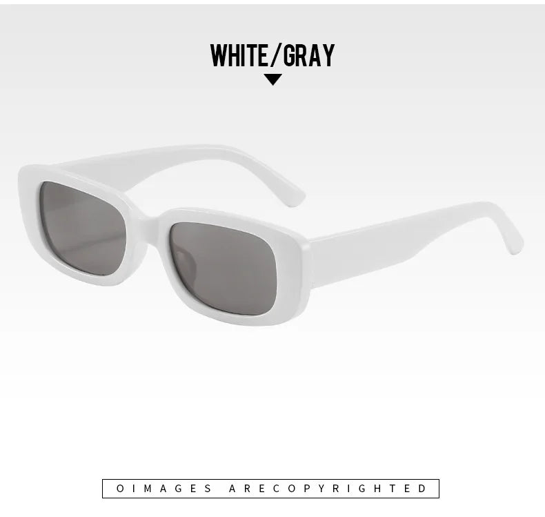 Square Sunglasses Women Rectangle Luxury Brand Designer Sun Glasses For Female Gradient Clear Small Lens Unisex Oculos De Sol
