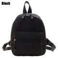 Teen Girls Casual Nylon Female Bag Mini Backpacks White Rucksack Small School Bags