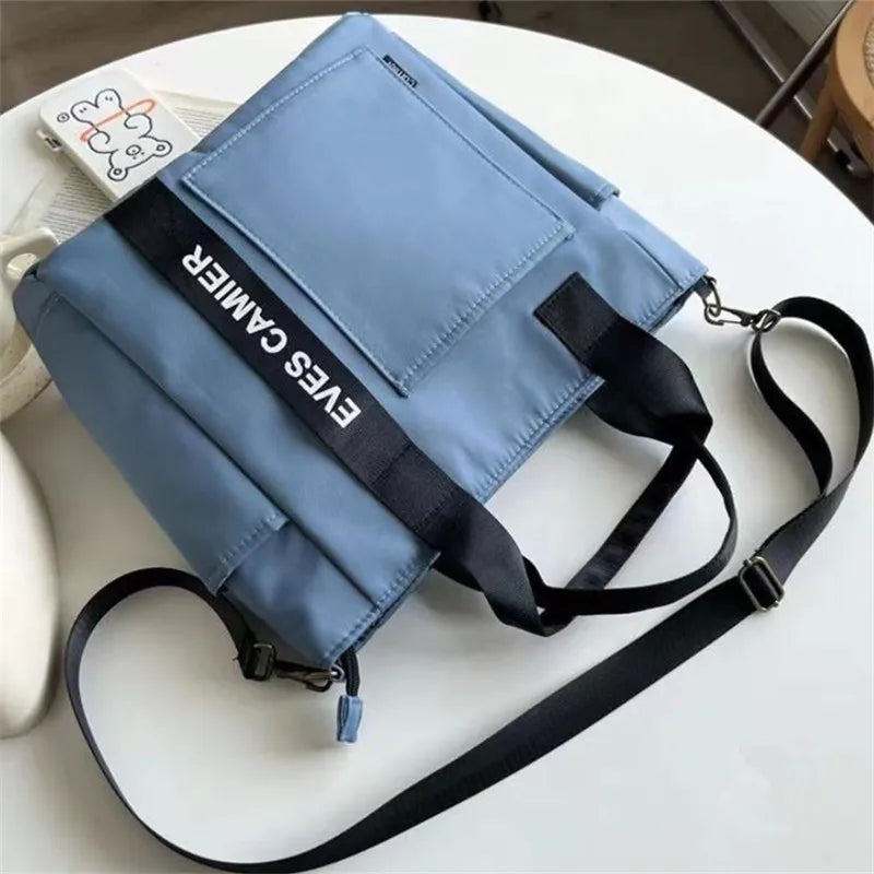 Canvas Tote Bag, Fashionable Single Handbag Shoulder Bag For women messenger Bag, Hand Carry Bag, Duffel Bag with Zipper Closure