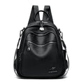 2025 Waterproof Leather Women Backpack Anti-theft Backpacks Shoulder Bags for Teenager Girls Large Capacity Travel School Bag
