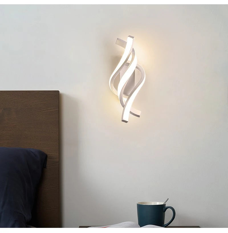 Modern LED Wall Light Interior Lighting Fixture For Bedroom Living Room Hallway Staircase Home Decor Led Lustre Wall Sconces