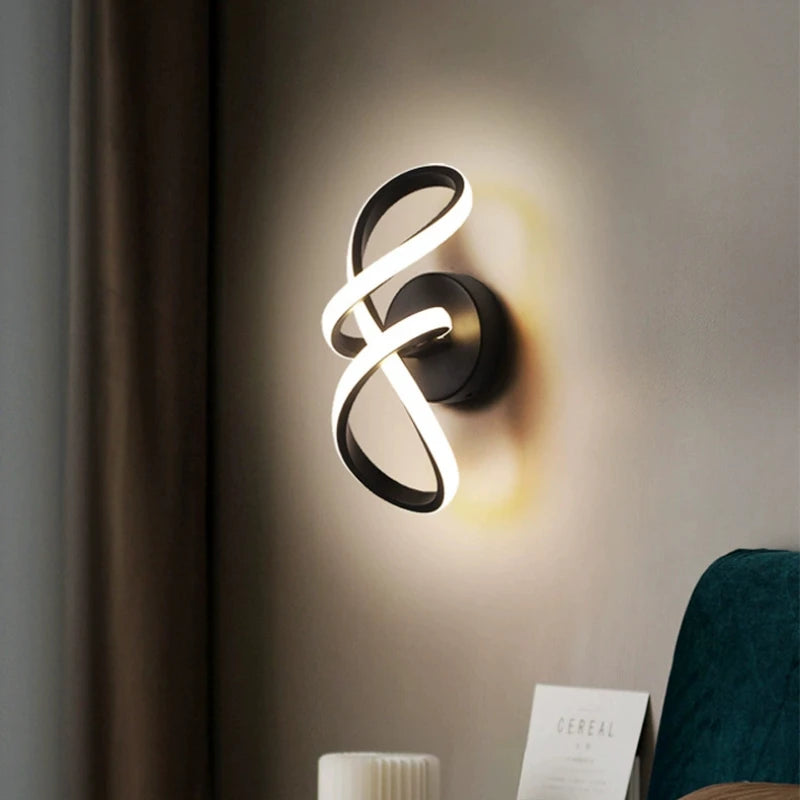 Modern LED Wall Light Interior Lighting Fixture For Bedroom Living Room Hallway Staircase Home Decor Led Lustre Wall Sconces