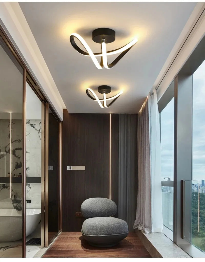 Modern LED Wall Light Interior Lighting Fixture For Bedroom Living Room Hallway Staircase Home Decor Led Lustre Wall Sconces
