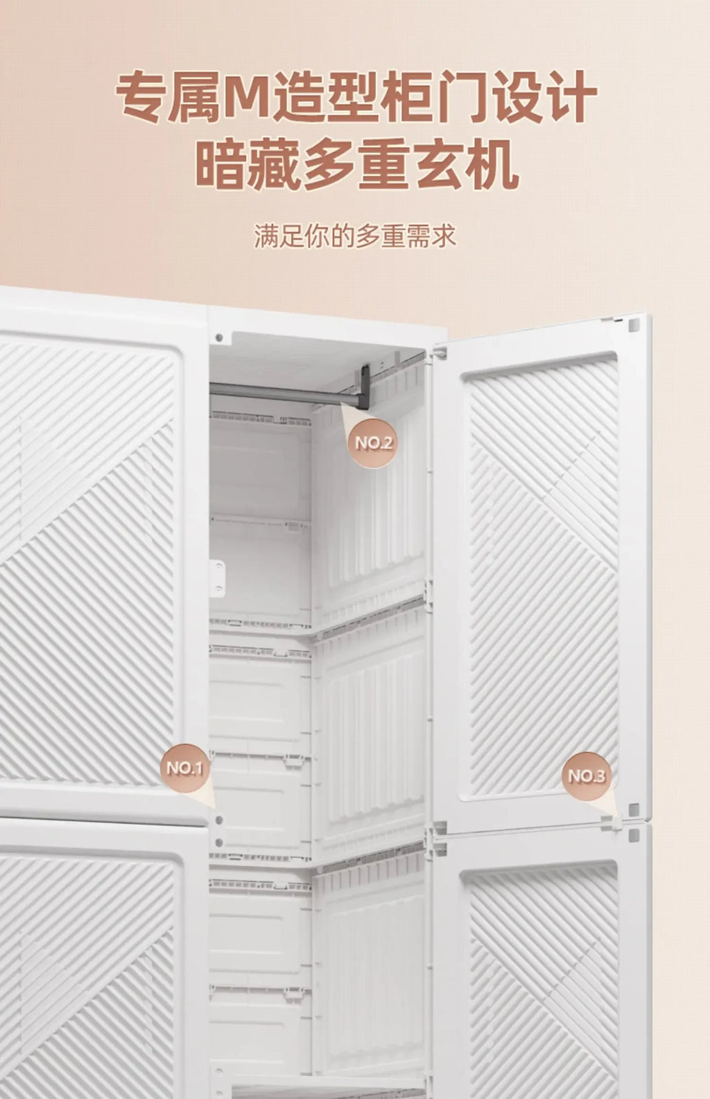 Storage Organizer Closet Bedroom Cube Clothes Free Shipping Cupboard Partitions Wardrobe Portable Guarda Roupa Home Furniture