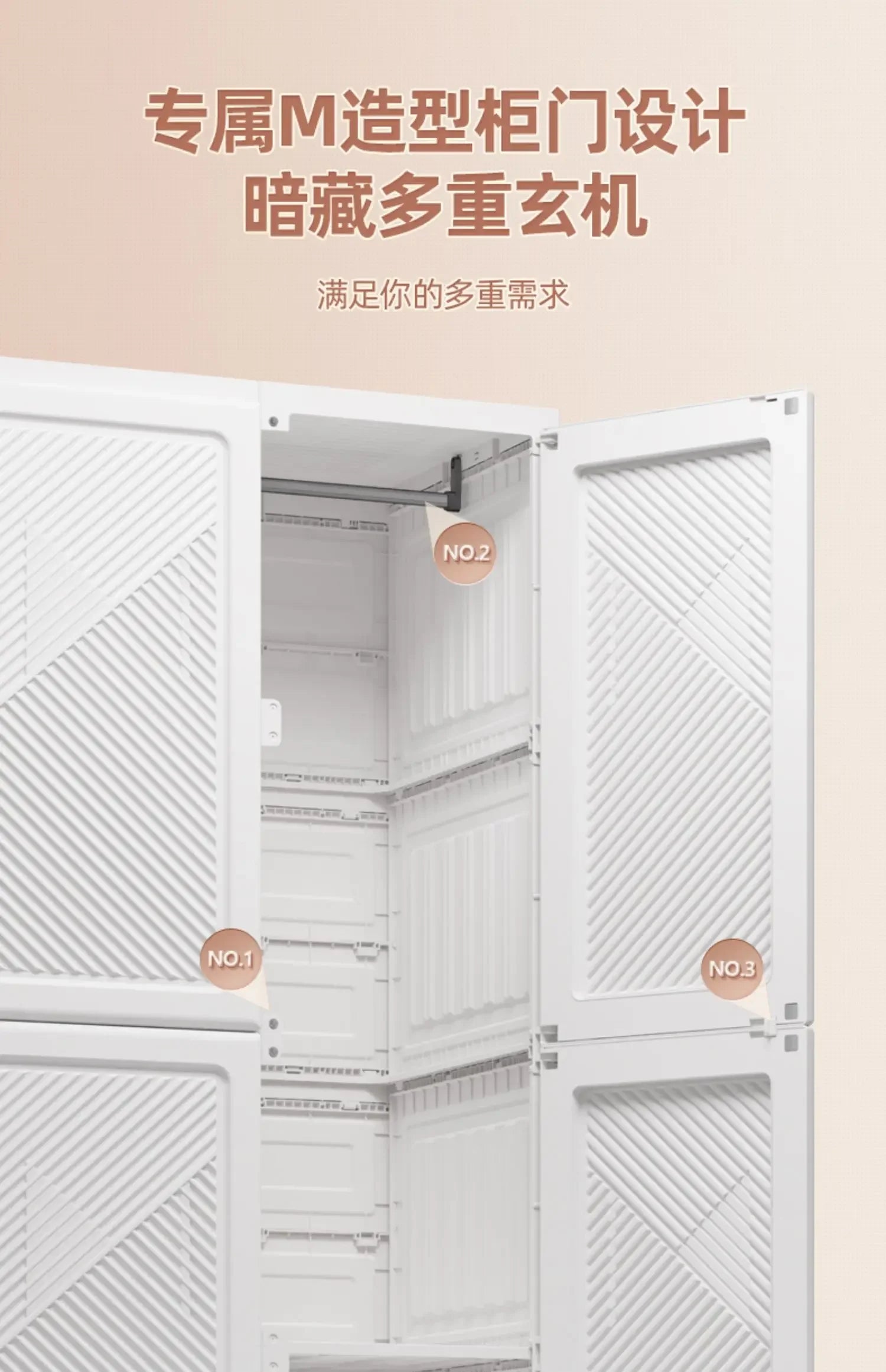 Storage Organizer Closet Bedroom Cube Clothes Free Shipping Cupboard Partitions Wardrobe Portable Guarda Roupa Home Furniture