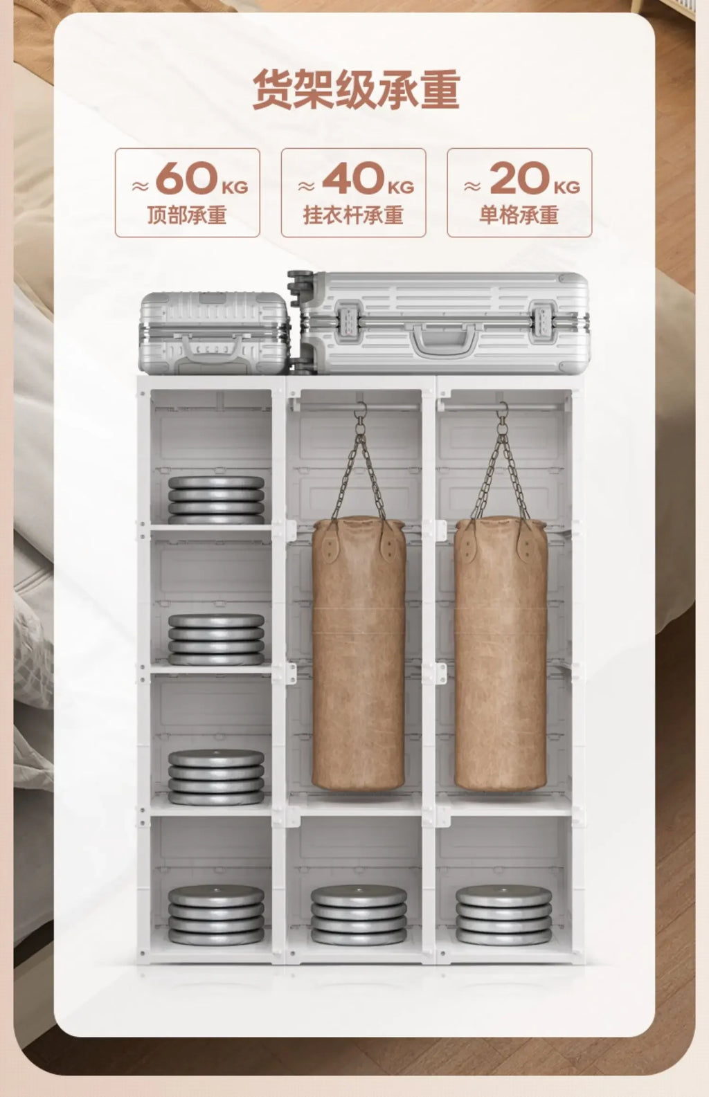 Storage Organizer Closet Bedroom Cube Clothes Free Shipping Cupboard Partitions Wardrobe Portable Guarda Roupa Home Furniture
