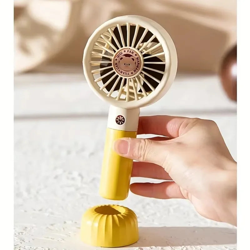 Mini Fans Handheld Colling Portable Manual Powerful Small Packet Fans For Travel Office Outdoor Portable Personal Appliances