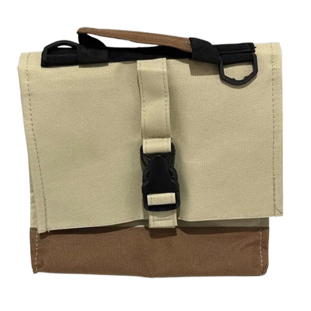 Adjustable Shoulder Strap Insulated Lunch Bag Lightweight Roll Top Collapsible Cooler Lunch Bags Shock-resistant Portable