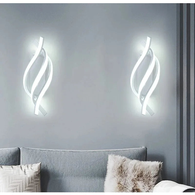 Modern LED Wall Light Interior Lighting Fixture For Bedroom Living Room Hallway Staircase Home Decor Led Lustre Wall Sconces